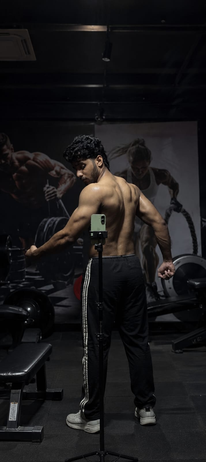 Aaryan, trainer at Master Fitness Studio