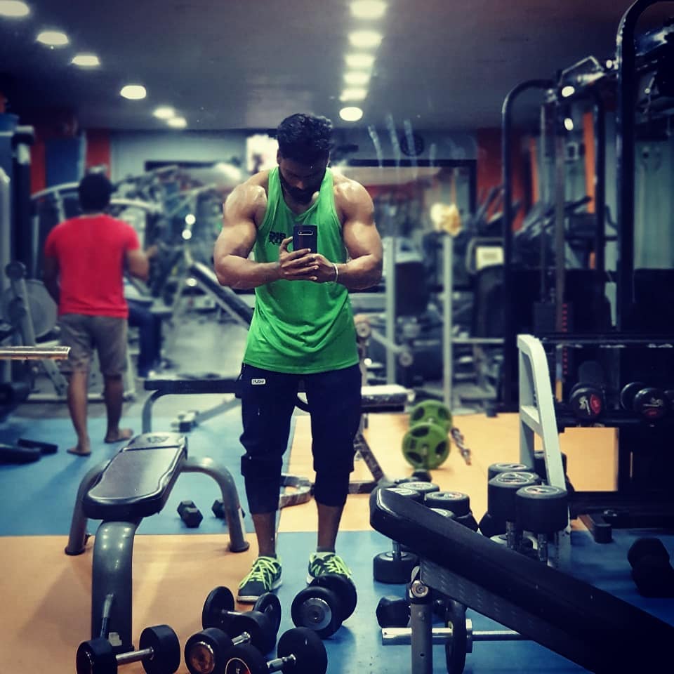 Sathish, owner of Master Fitness Studio